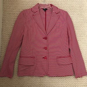 Striped sport jacket